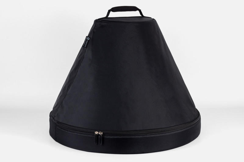 Gerätetasche für Design-Deckenlampe occhio-geraetetasche-deckenlampe-geschlossen